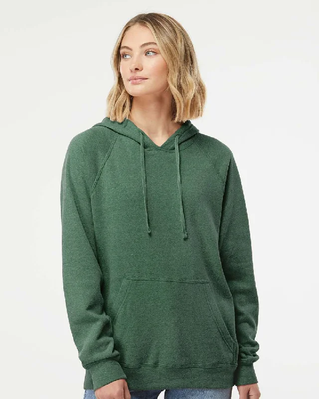 Unisex Special Blend Raglan Hooded Pullover Long Sleeve Hoodie