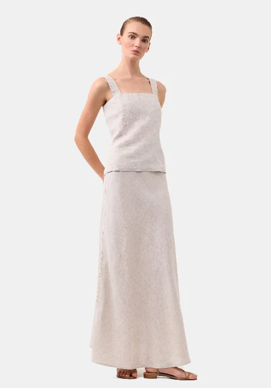 Kari Linen Skirt_Pebble Mermaid unclassified skirts
