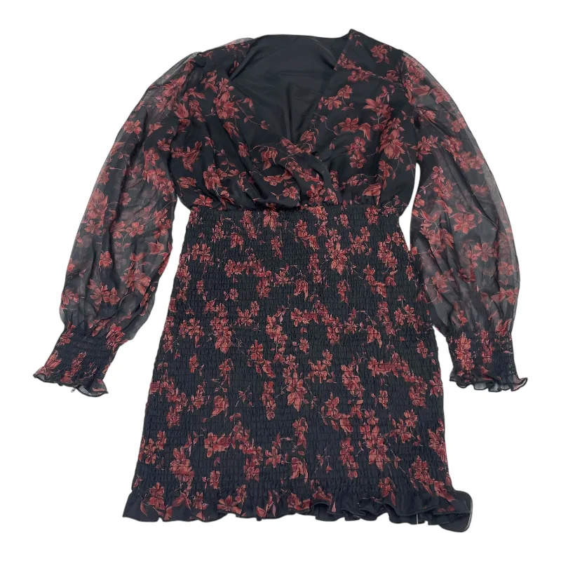 Dress Casual Short By Cupshe In Black & Red, Size: M Colorful Mini Skirt