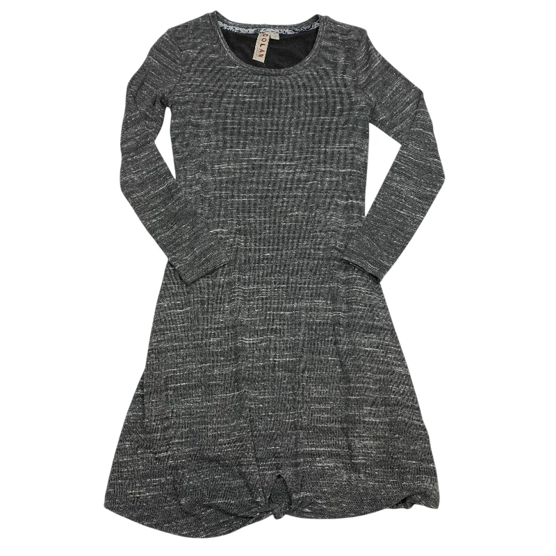 Dress Casual Short By Dolan Left Coast In Grey, Size: Xsp Button-up Mini Skirt