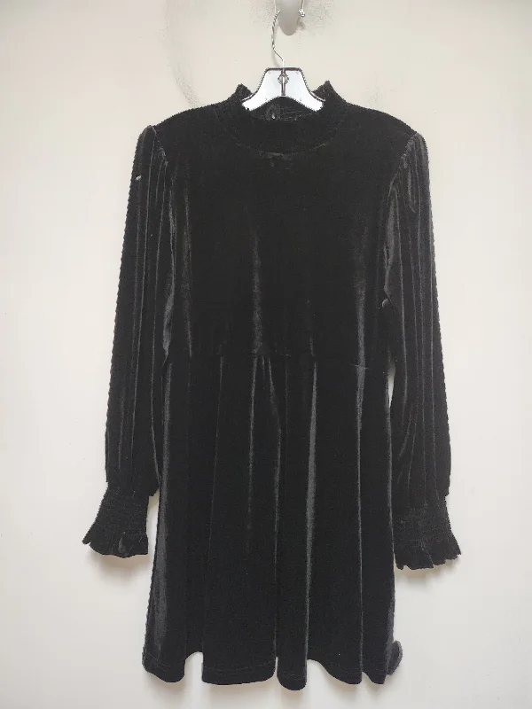 Dress Casual Short By Easel In Black, Size: M Ruffled Mini Skirt
