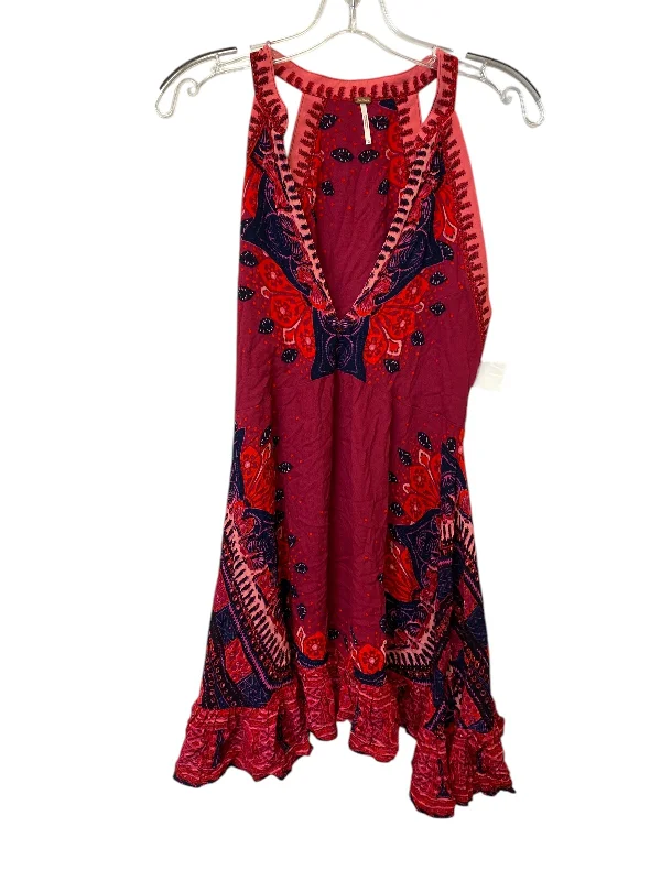 Dress Casual Short By Free People In Multi-colored, Size: M Bold Mini Skirt