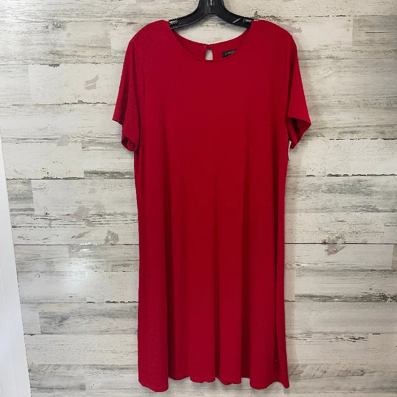 Dress Casual Short By J. Jill In Red, Size: L Mini Skirt Classic