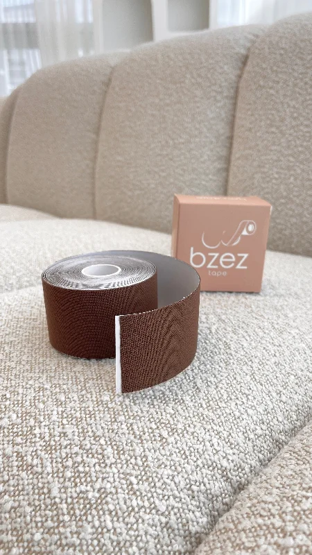 Bzez Tape - Mocha Polka dot unclassified dresses