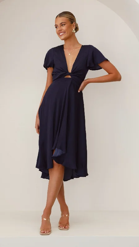Sunny Daze Dress - Navy Tulle unclassified dresses