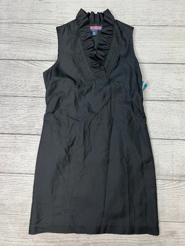Dress Casual Midi By Vineyard Vines In Black, Size: M Printed Floral Midi